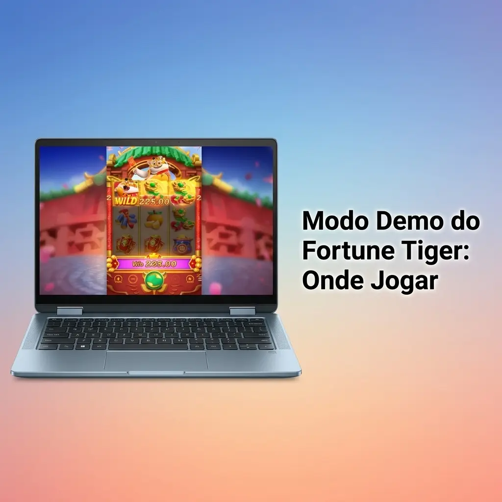 Modo demo do Fortune Tiger com interface completa e saldo virtual para testar estratégias sem dinheiro real